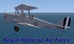 FSX De Havilland DH82a Tiger Moth Hellenic Air Force Textures